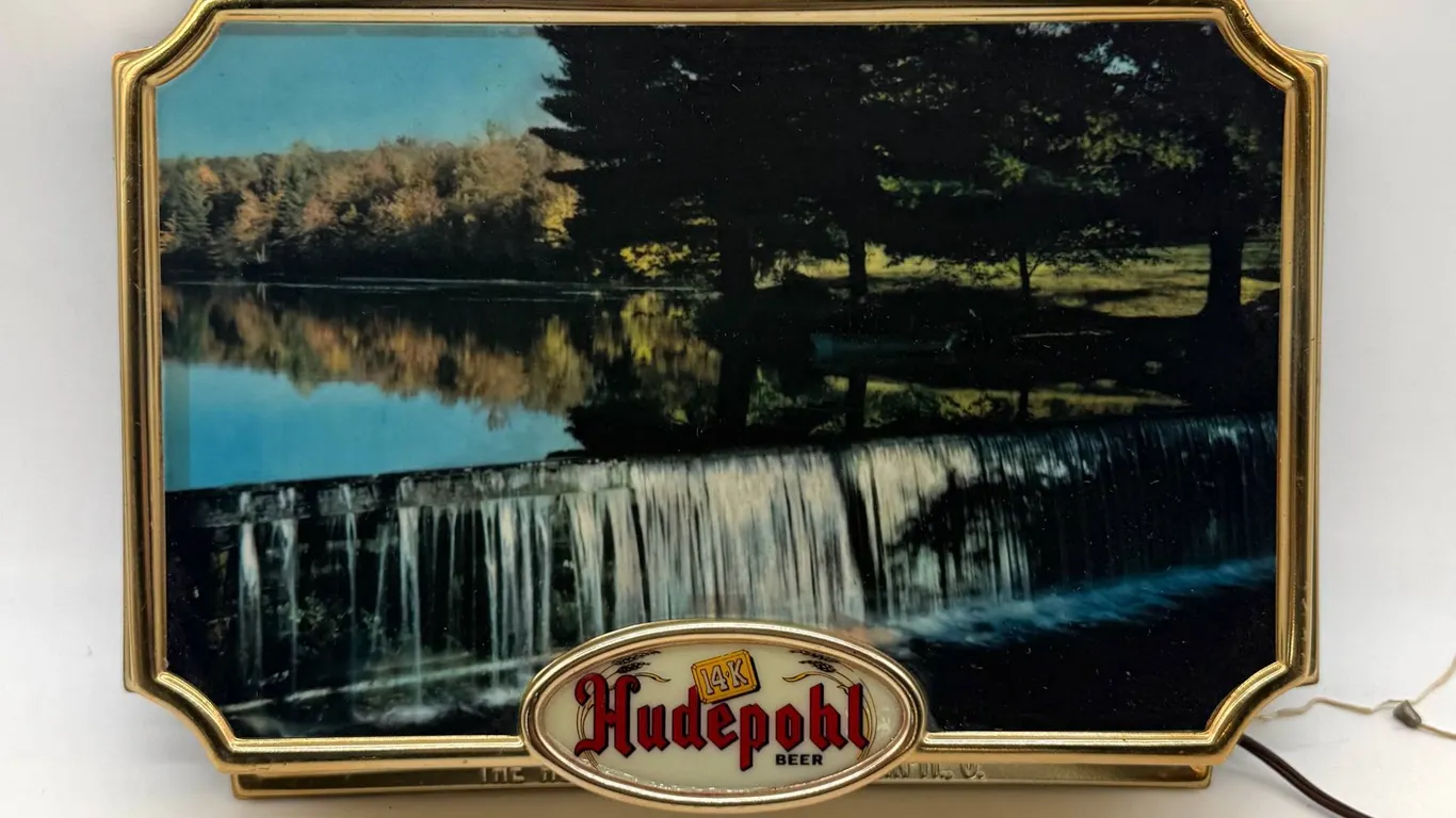 Hudepohl Beer Illuminated Sign