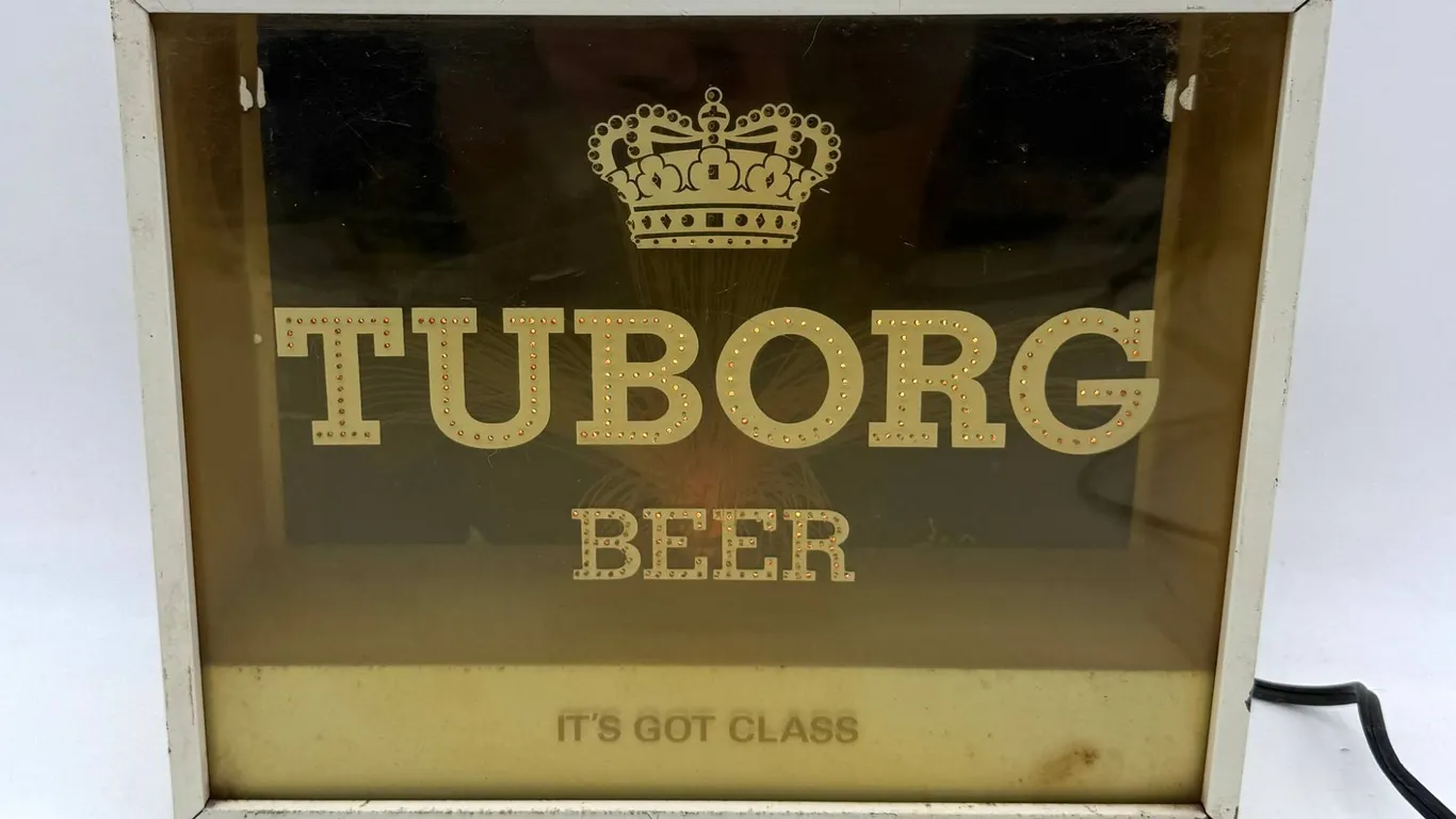Tuborg Beer Lighted Sign