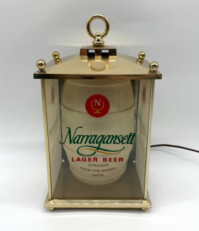 Narragansett Lager Beer Lighted Display