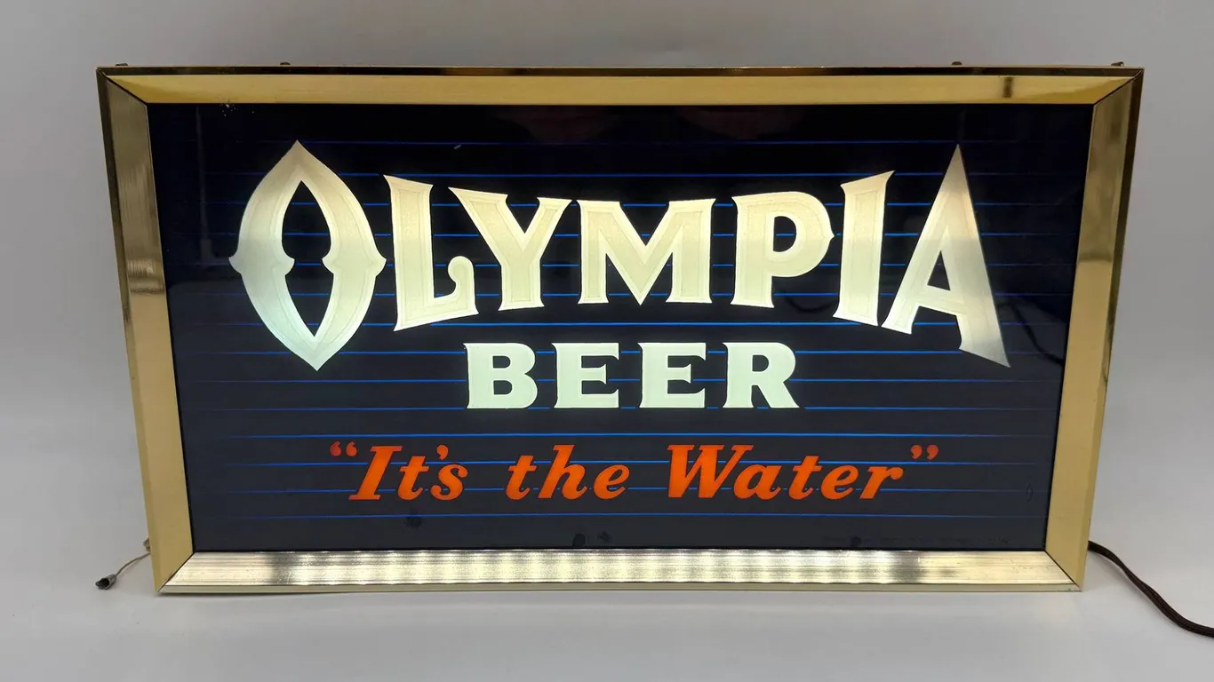 Olympia Beer Lighted Sign - Large