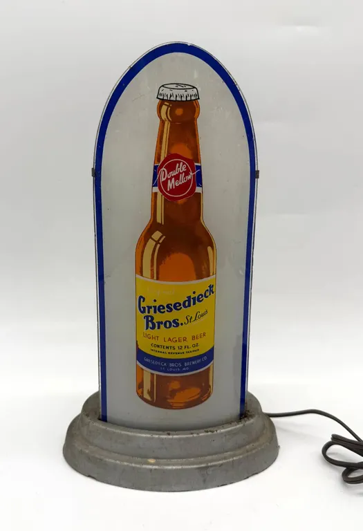 Griesedieck Bros. Beer Light-Up Sign