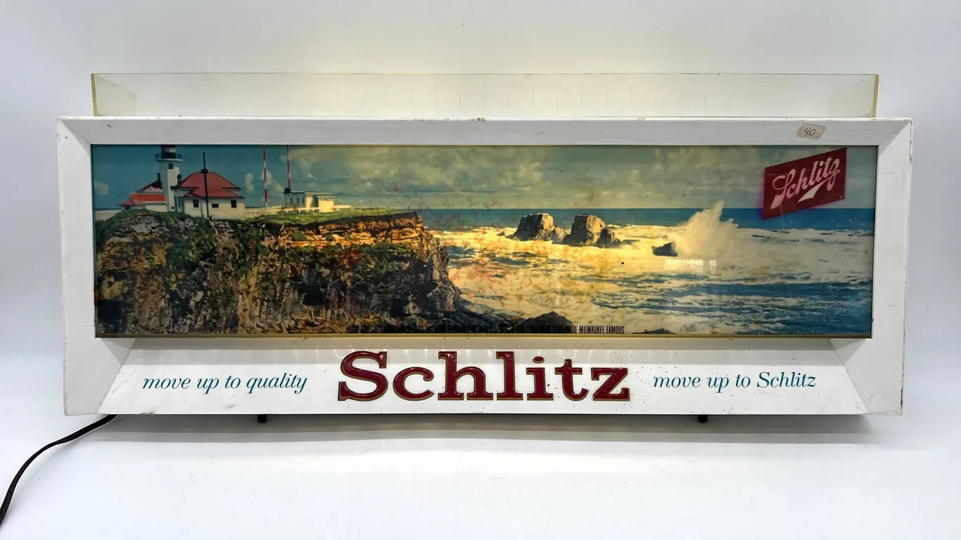 Vintage Schlitz Beer Lighted Sign