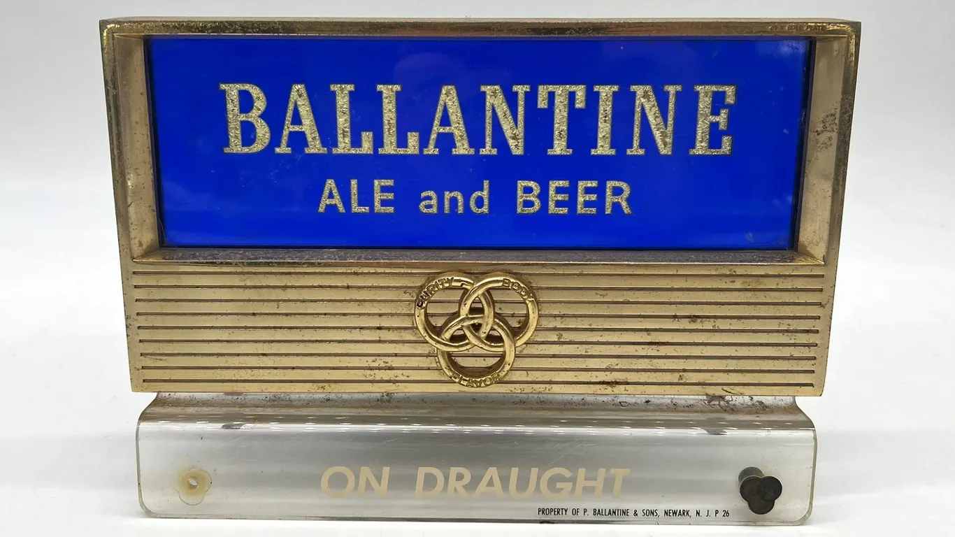 Ballantine Ale and Beer Lighted Sign