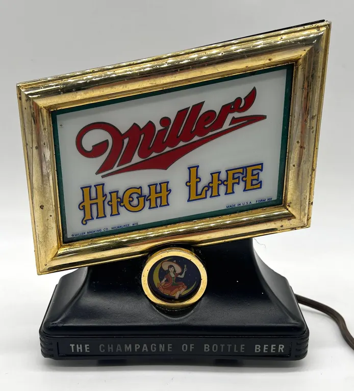 Miller High Life Lighted Bar Sign
