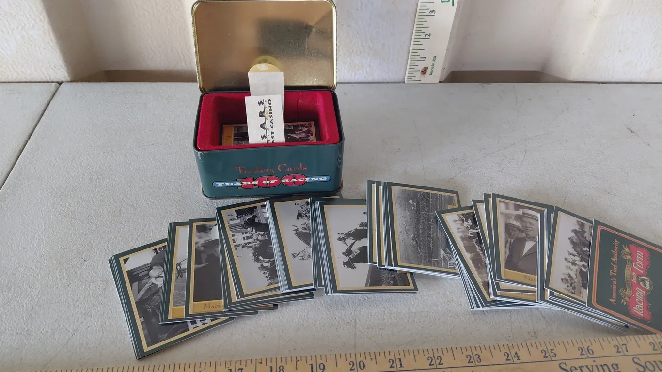 1894-1994 America's Turf Authority 100th Anniversary Racing Daily Form Card Set