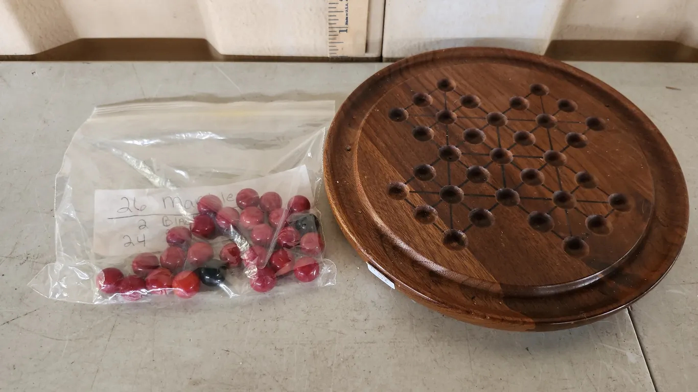 Vintage Marble Game