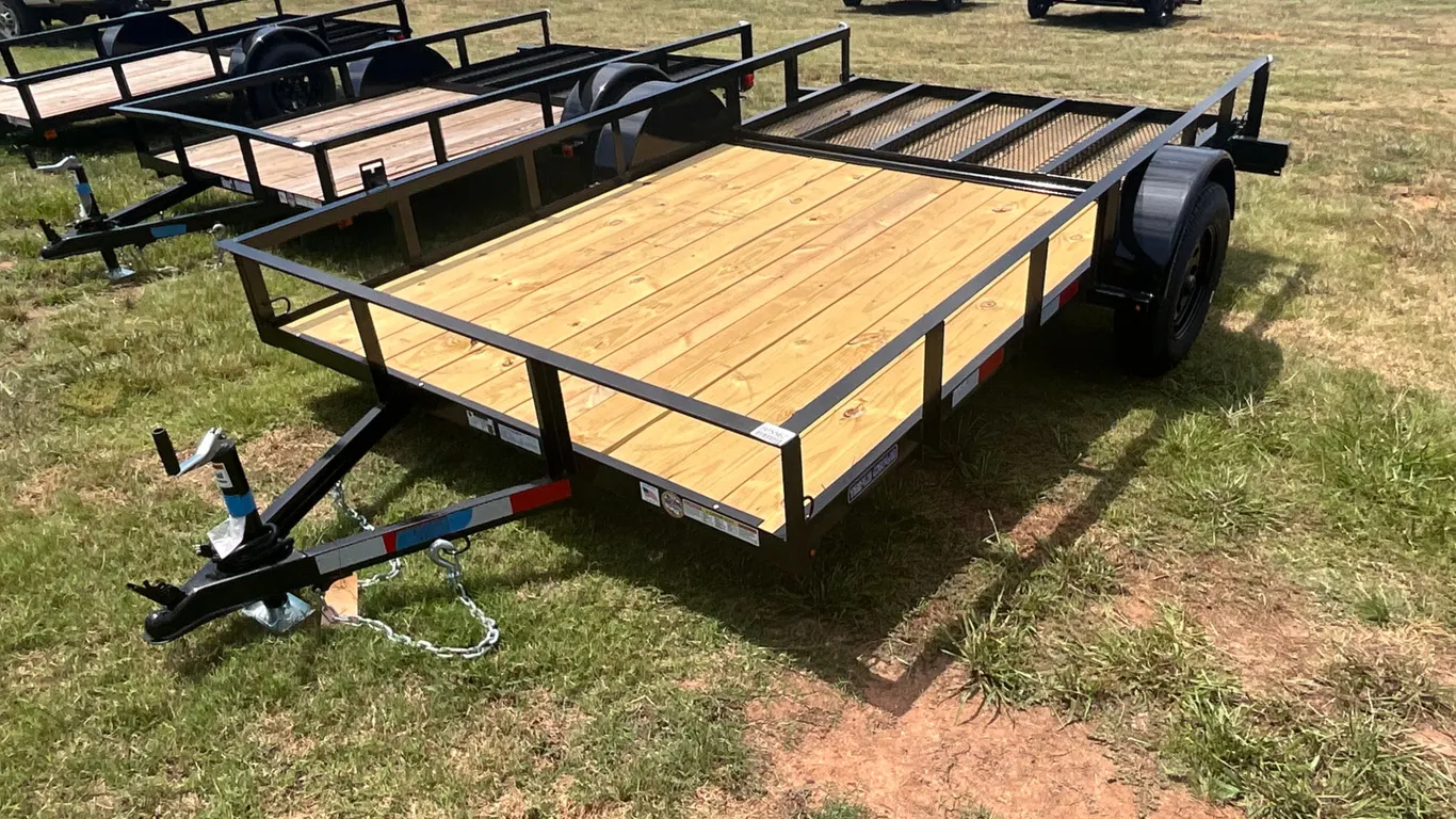 UNUSED 2027 TRIPLE CROWN TRAILERS, INC U7X12S140 UTILITY TRAILER 7'X12' VIN: 1XNBU121XV2051971