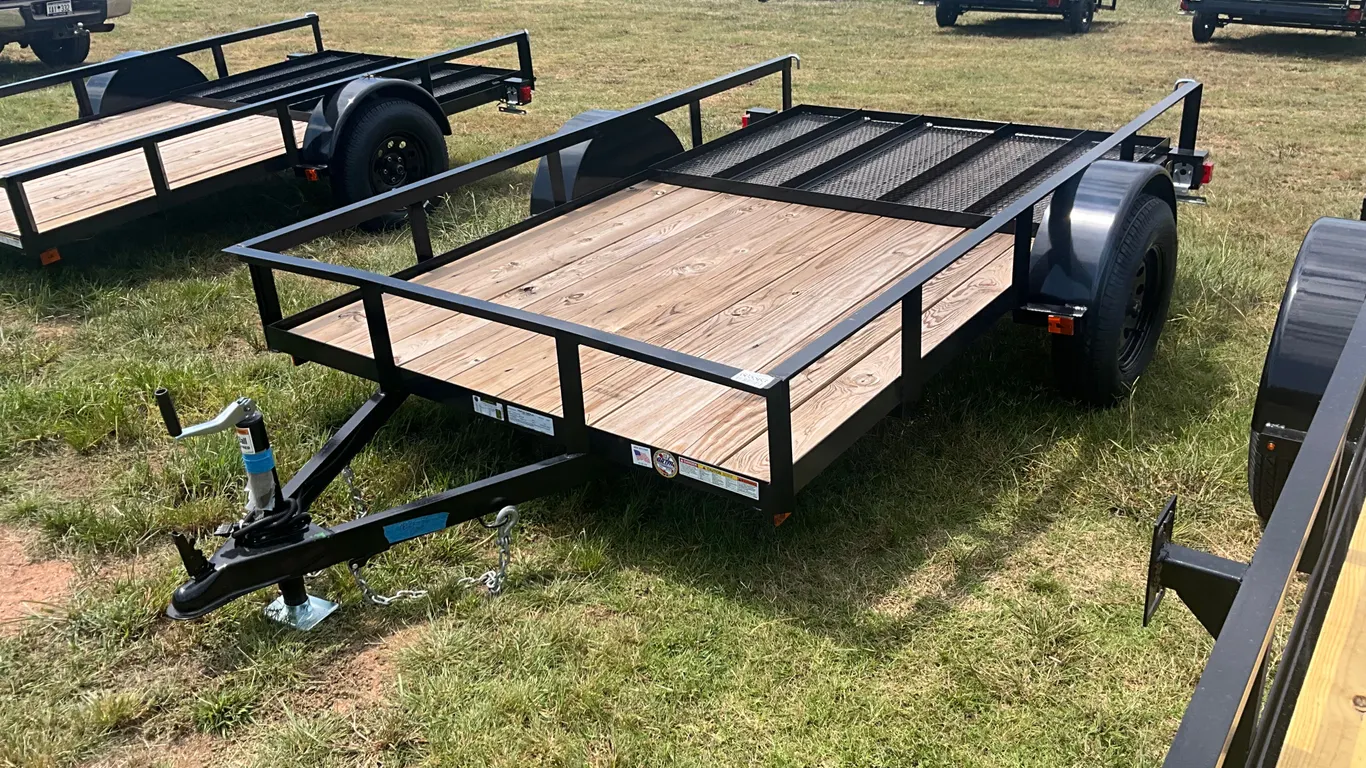 UNUSED 2027 TRIPLE CROWN TRAILERS, INC LD6X10S14O UTILITY TRAILER 6'X10' VIN: 1XNBU1018V2051972
