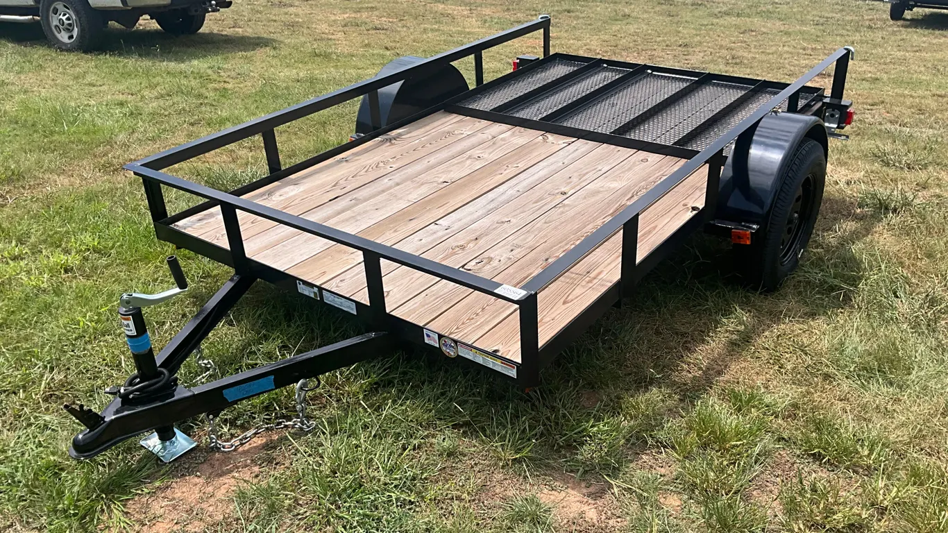 UNUSED 2027 TRIPLE CROWN TRAILERS, INC LD6X10S14O UTILITY TRAILER 6'X10' VIN: 1XNBU101XV2051973