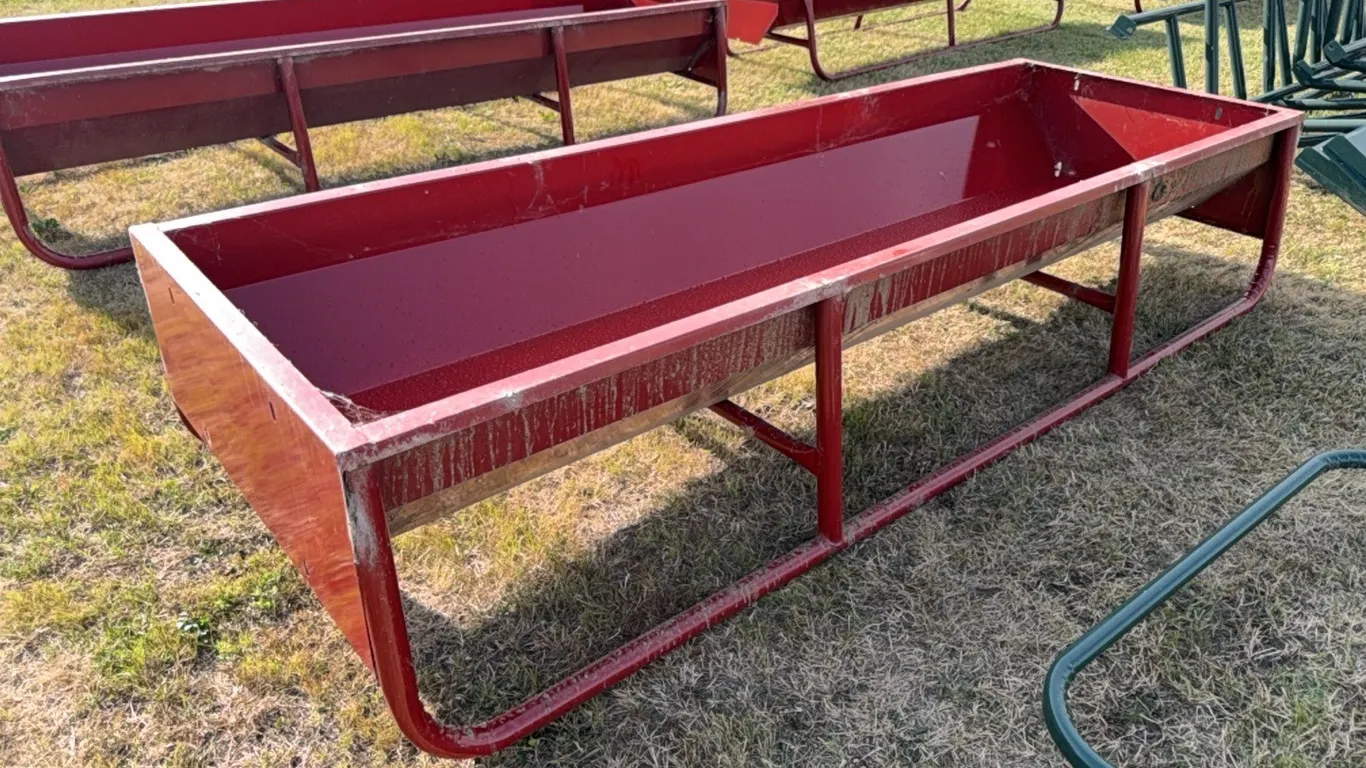 New Behlen 10' steel extra wide feed bunk-Sales Tax