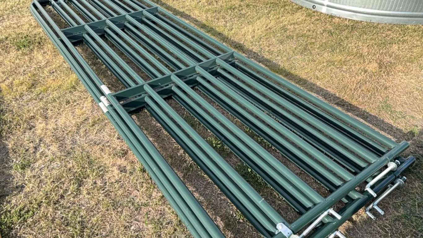 3) New Behlen 16' corral gates -Sales Tax