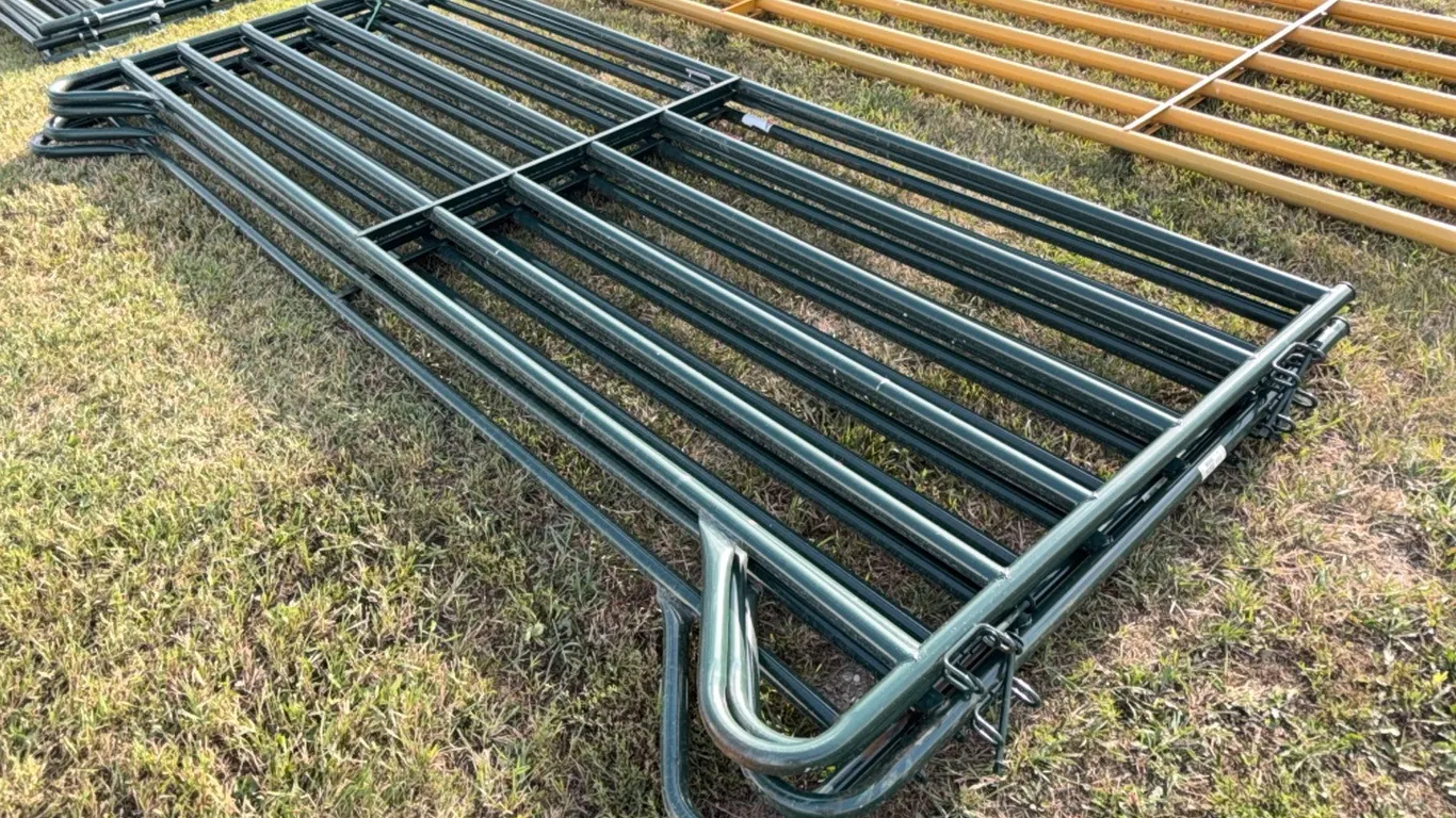 4) New Behlen 12' corral panels-Sales Tax