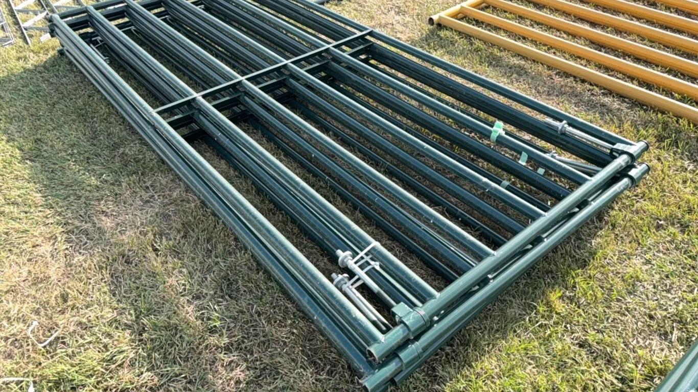 5) New Behlen 10' corral gates-Sales Tax
