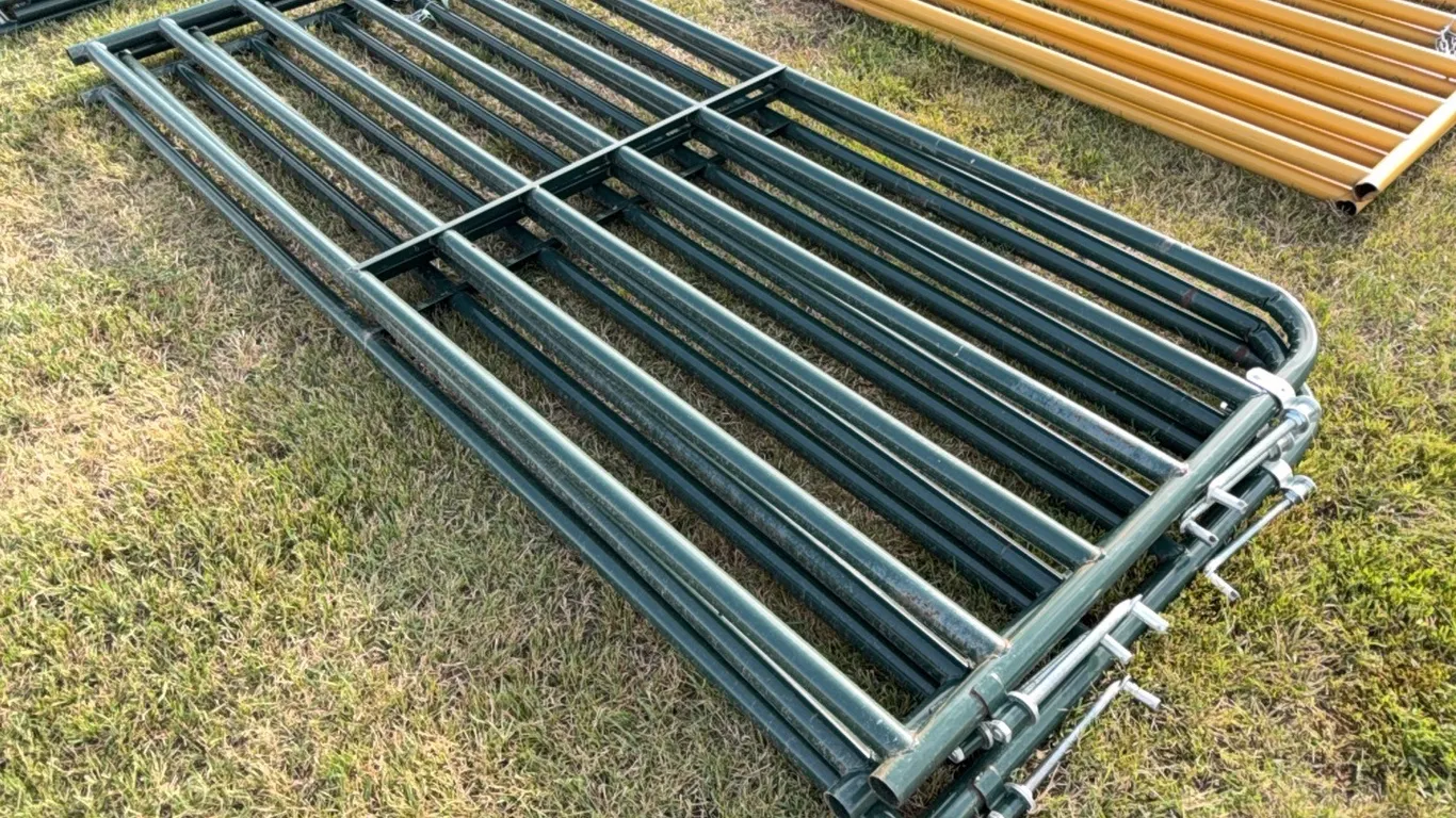 3) New Behlen 10' corral gates-Sales Tax