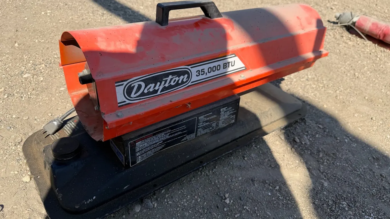 Dayton 35000BTU portable heater