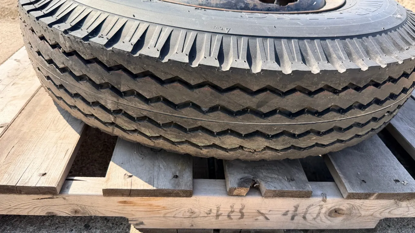 8.25-20 Tire on steel wheel