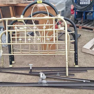 2 Vintage Bed frames and head boards