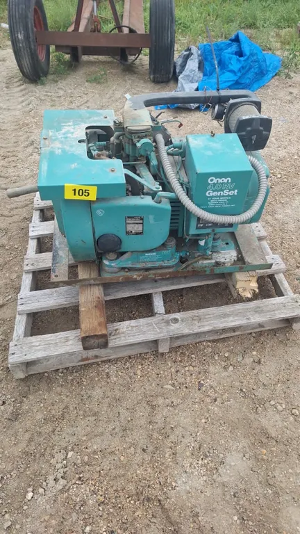 Onan 4.0 Rv gen set (gas)