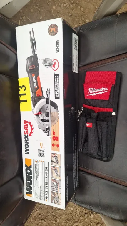 Worx Saw ( Size in picture) Milwaukee pouch