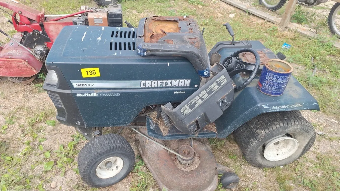 Parts lawnmower