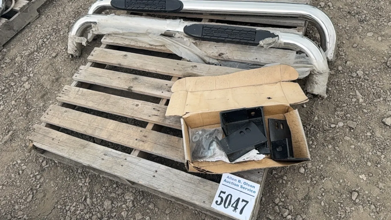 CHROME SIDE STEPS FOR PICK UP