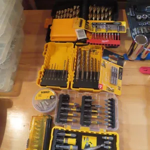 Lot - Assorted DeWalt Drill Bits and Screw Bit Sets *Located at Spruce Grove location.