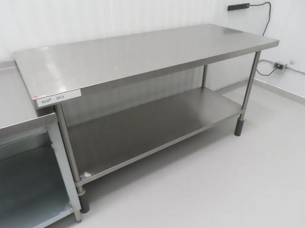 Stainless Steel Table - 30" x 72" size *Located at Spruce Grove location.