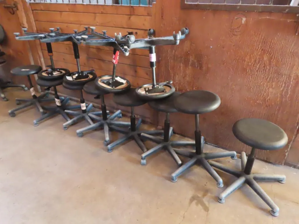 Lot - (12) Stools *Located at Spruce Grove location.