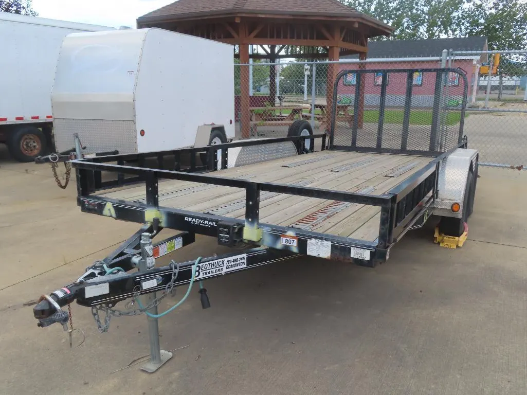 2018 PJ Trailer 18' T/A Flat Deck Trailer VIN 3CVUL1622J2565587, Click for details! *Located at 4831 93 Ave, Edm.