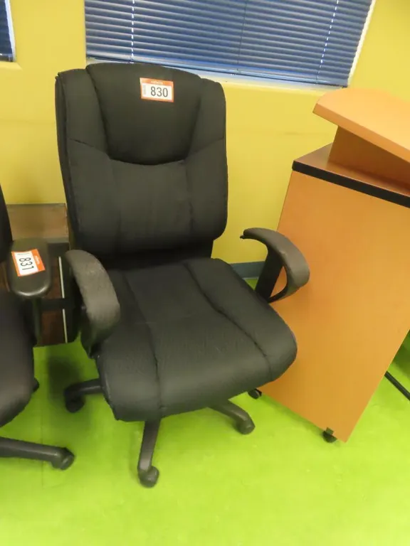 High Back Arm Office Chair *Located at 4831 93 Ave, Edm.