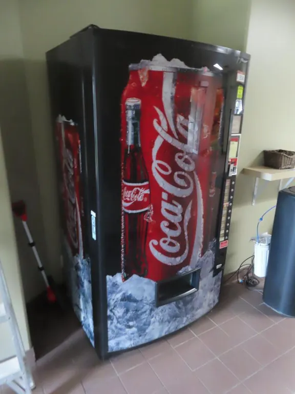 Coca-Cola Model 511188009 970811 Vending Machine (coin operation nonfunctioning but refrigeration works great) S/N 570508 *Located at 4831 93 Ave, Edm