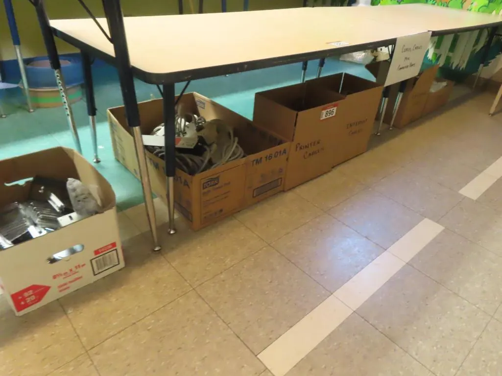 Lot - Assorted Power Cords, Printer Cables, Internet Cables, etc. *Located at 4831 93 Ave, Edm.