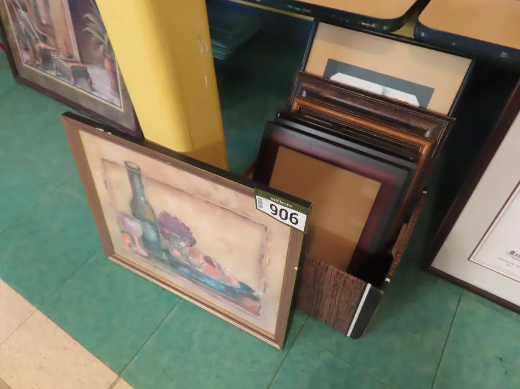 Lot - Assorted Pictures *Located at 4831 93 Ave, Edm.