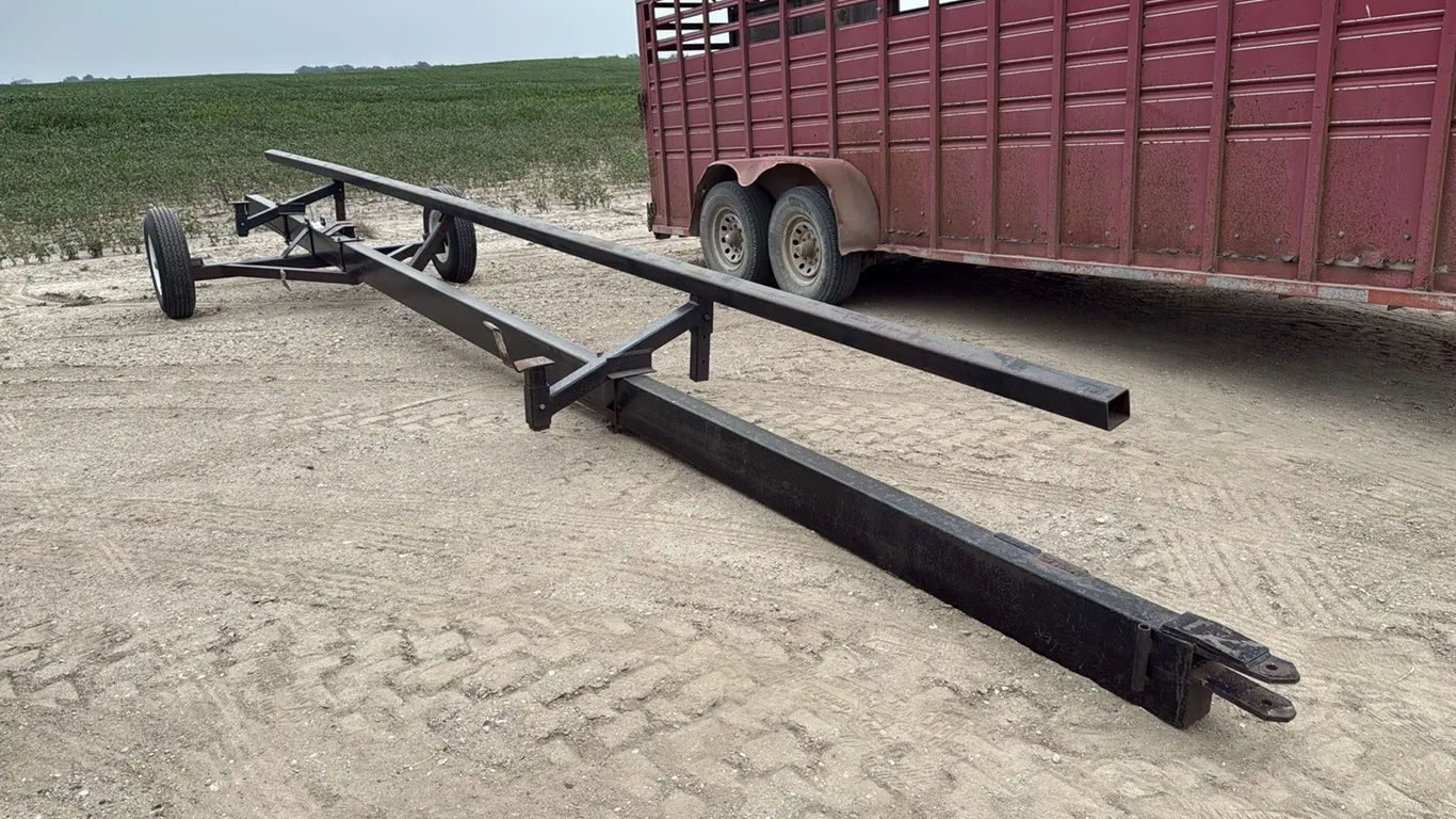 ID 0293 30ft Header Trailer