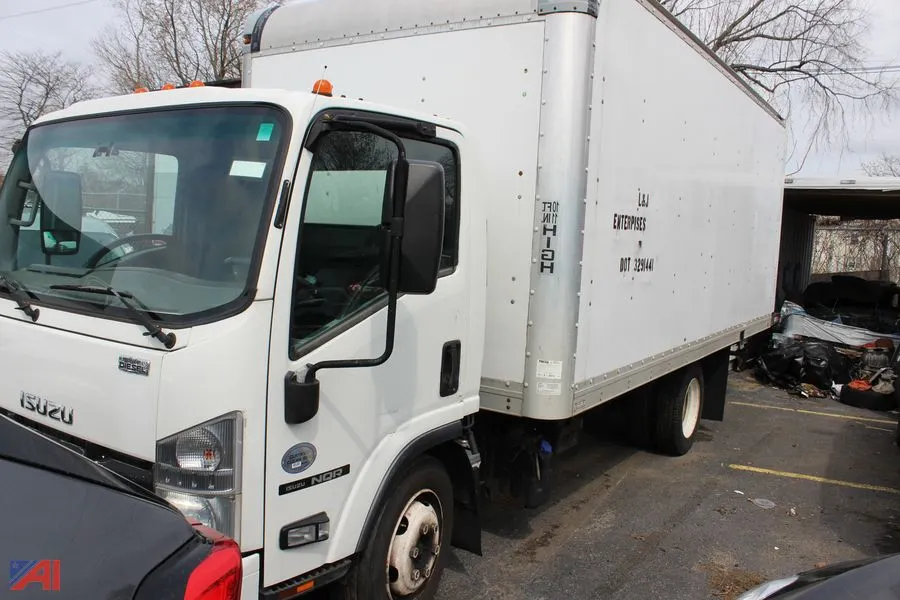 2015 Isuzu NQR Cab Over Engine Box Truck (Parts Only)