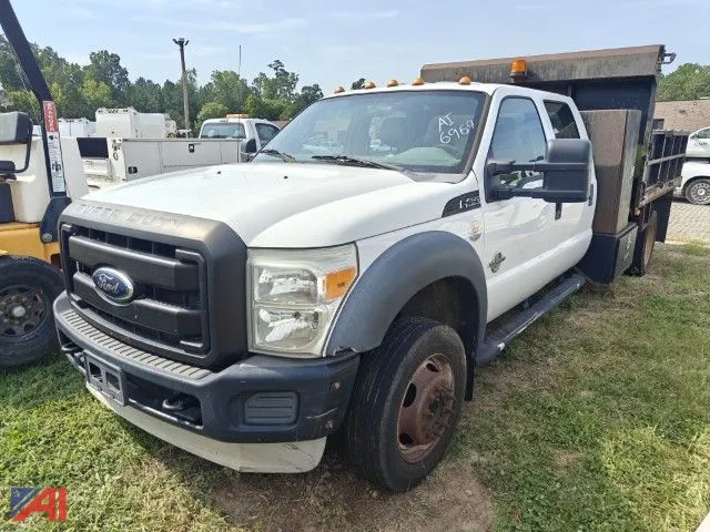 2012 Ford F450 Super Duty Dump Truck