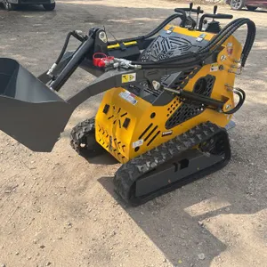 SDLANCH SSL 60 skid steer loader. Stand on platform. Gas engine.