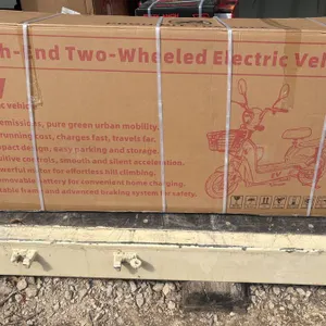 SDLANCH new in box, unassembled, two wheel electric scooter vehicle, White.