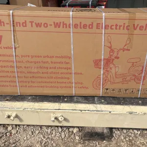 SDLANCH new in box, BLACK, unassembled, two wheel electric scooter vehicle. File pics.