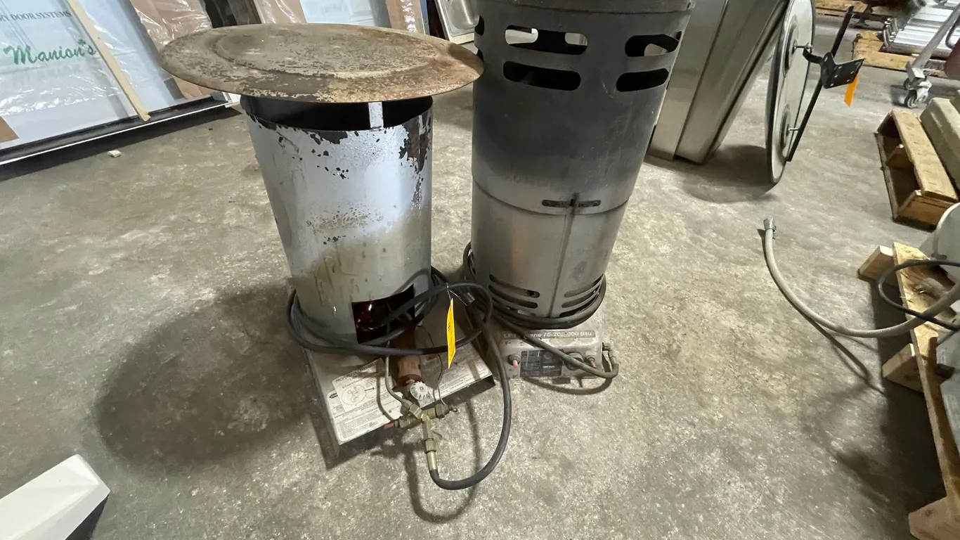 (2) Propane Heaters