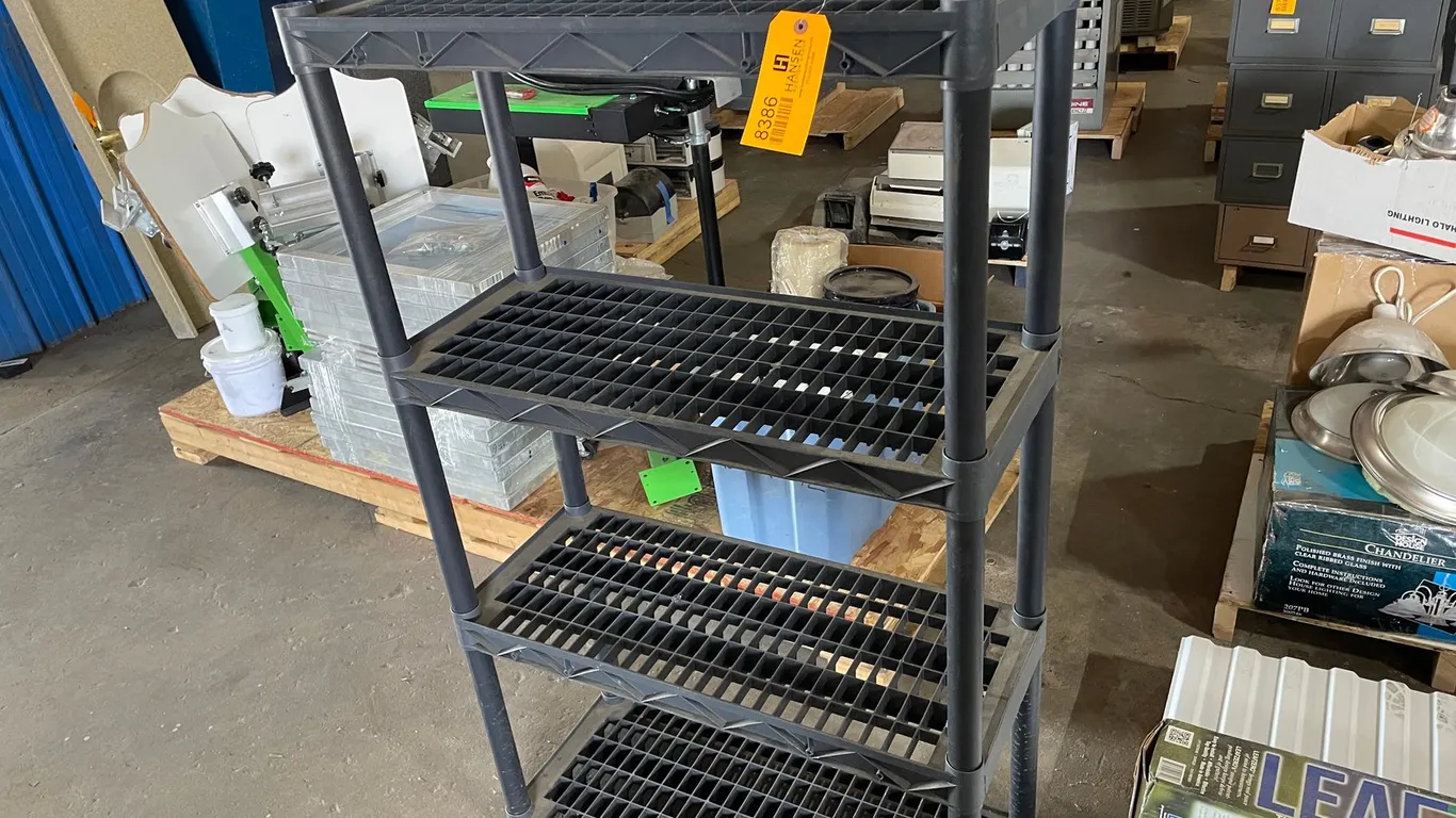 Plastic Shelving Unit