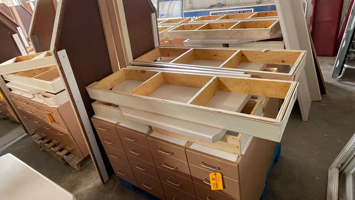 Pallet of Base Cabinets and Countertops