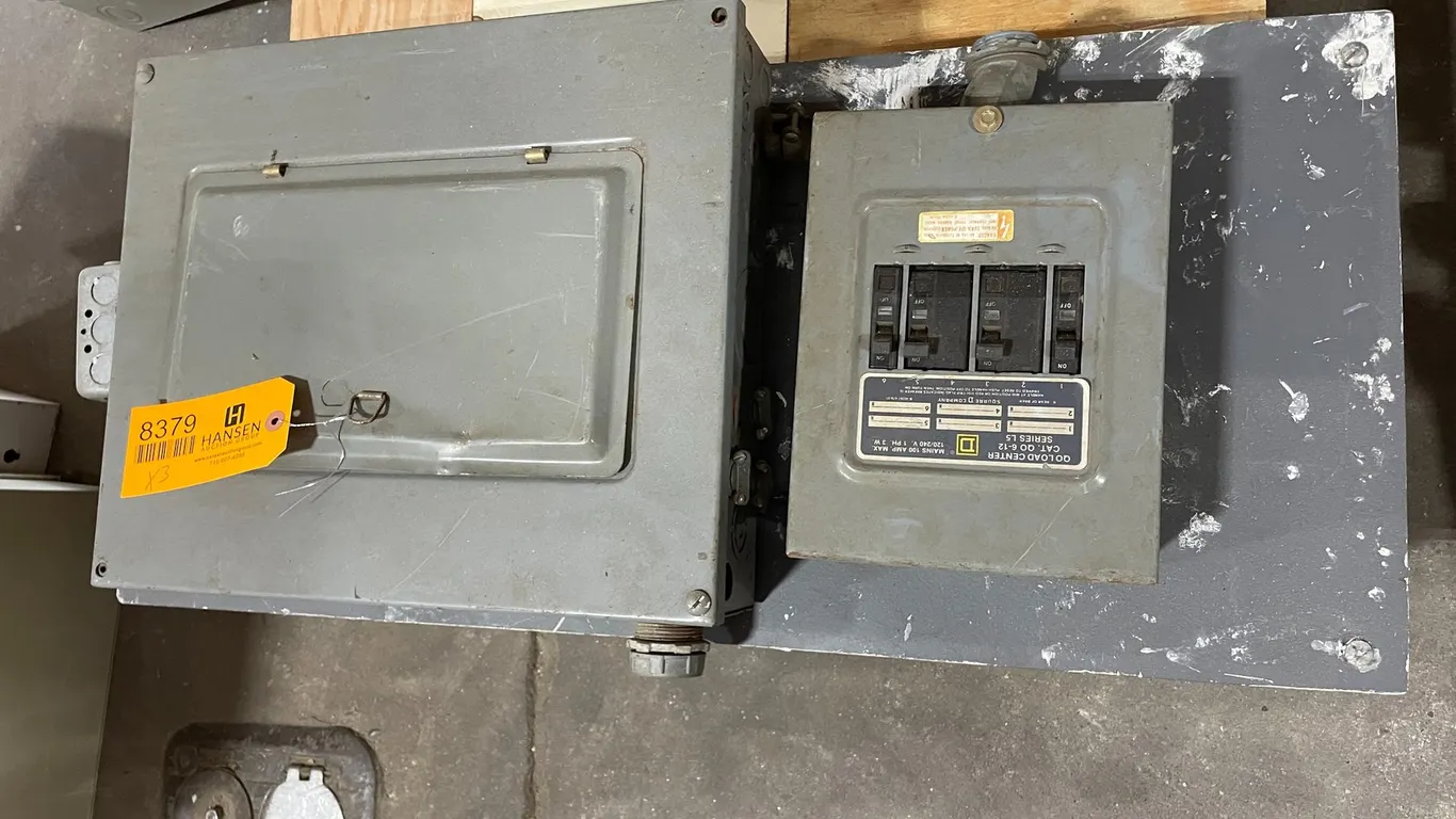 Pallet of Panel Boxes