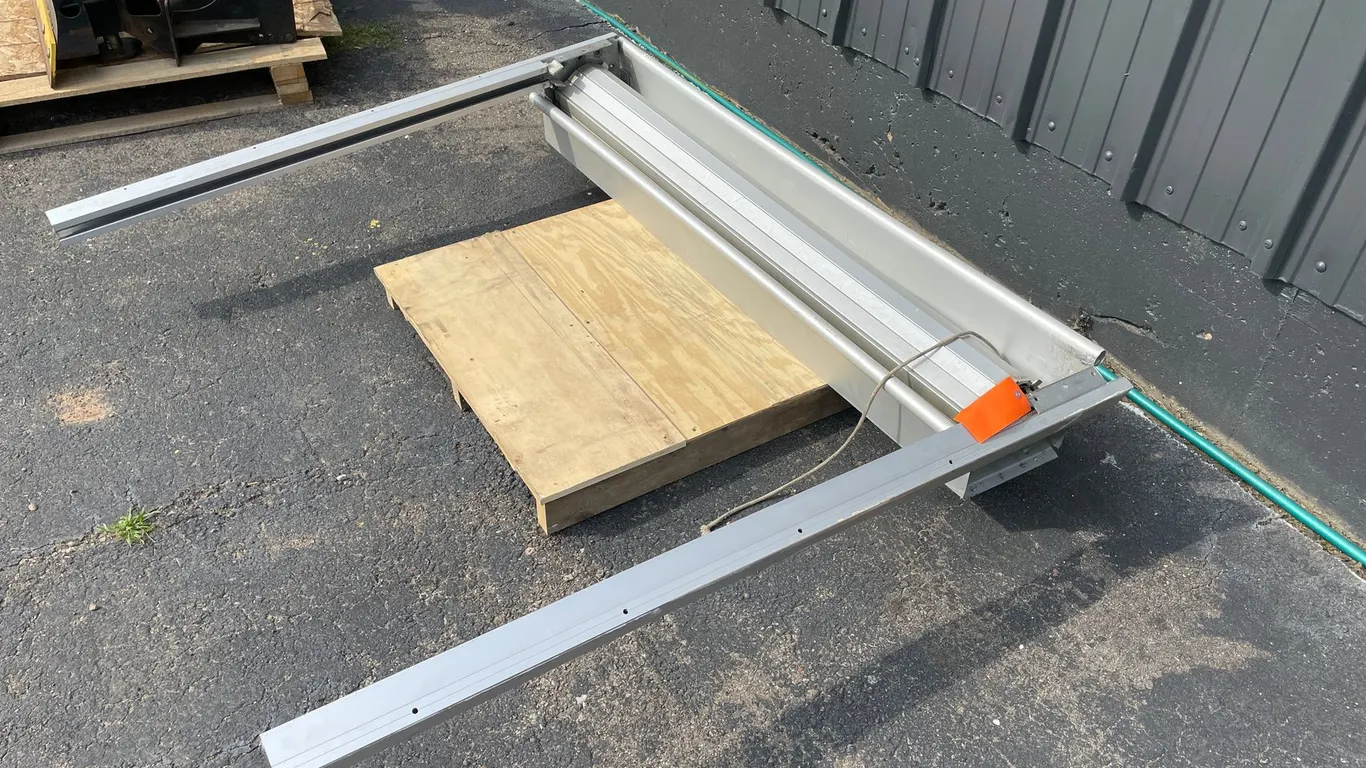 4' 8" W Steel Roll Up Garage Door