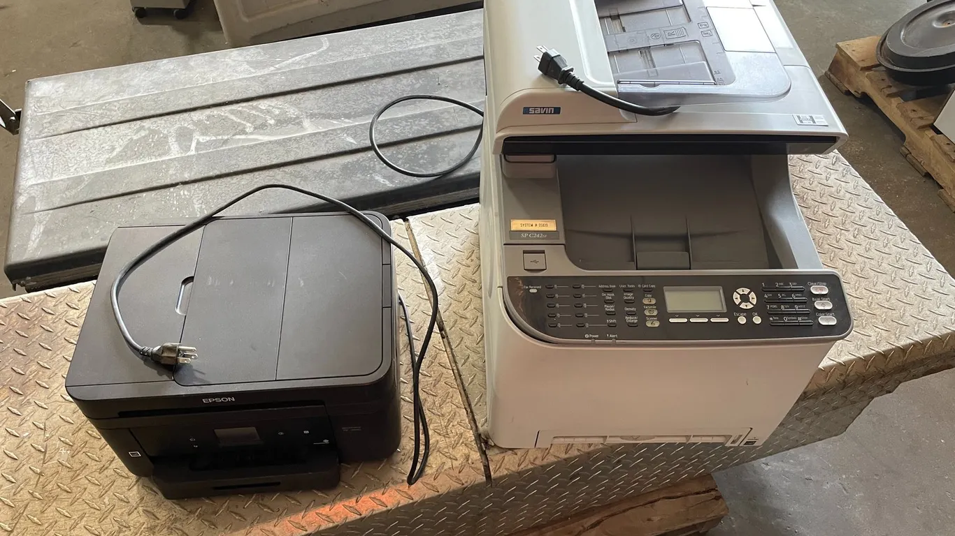 (2) Desktop Printers