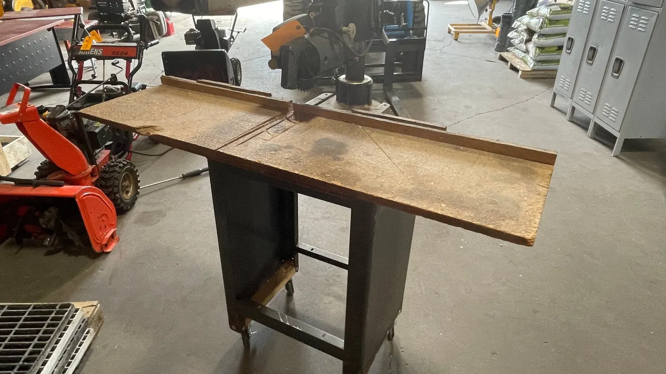 Craftsman Radial Arm Saw and Rolling Stand