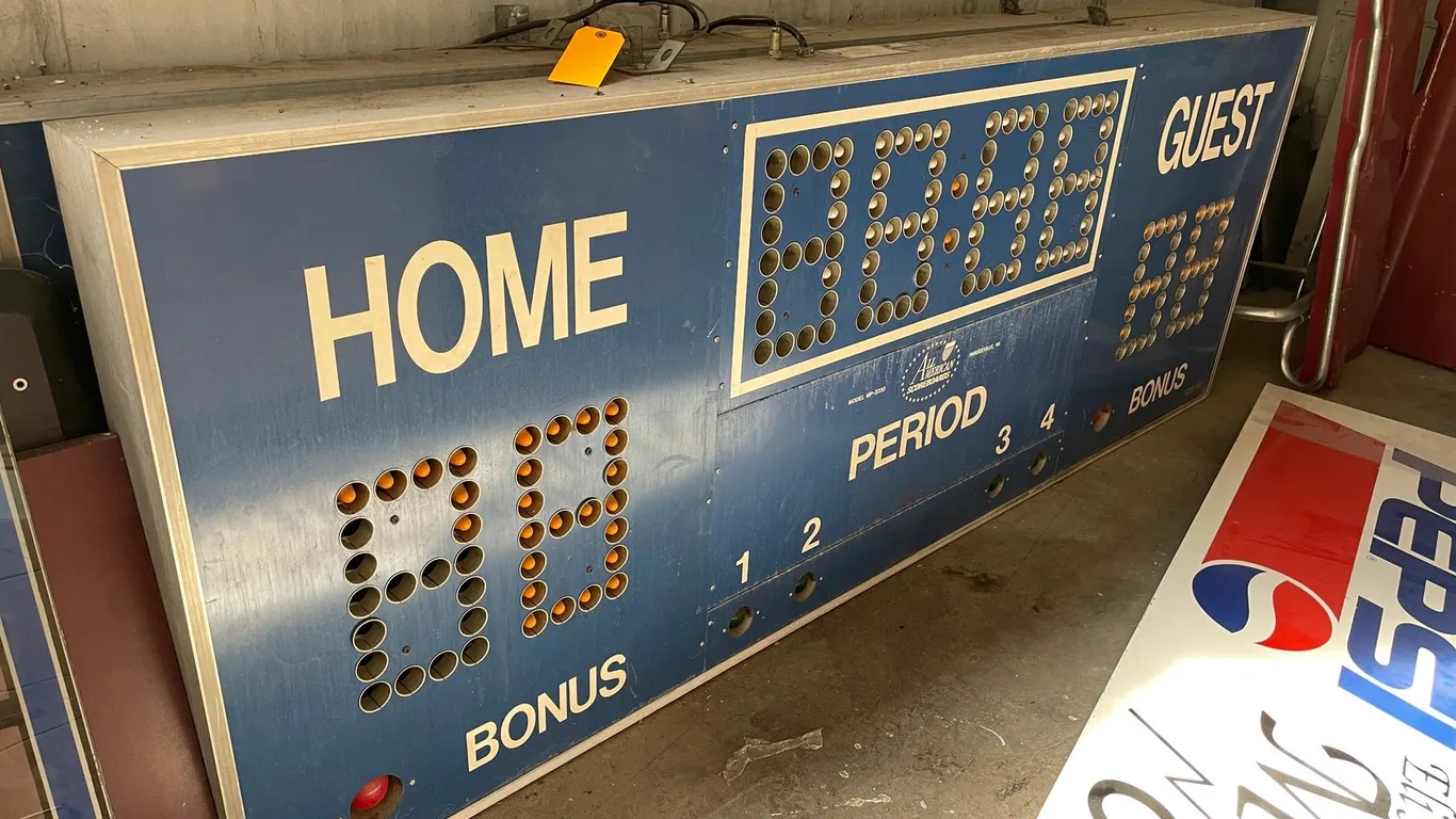 (2) Electric Score Boards