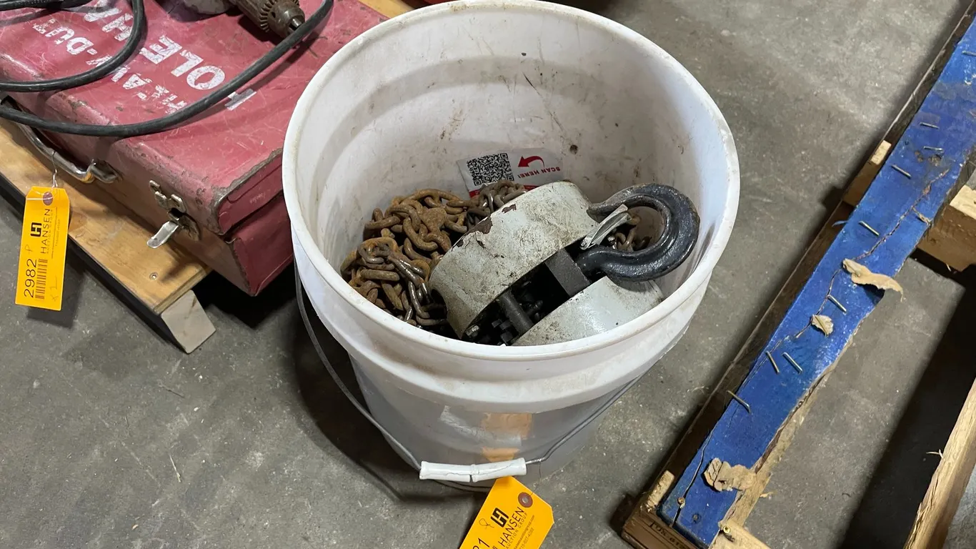 1 Ton Chain Hoist, with chain