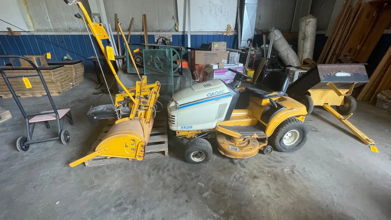 Cub Cadet Snow Blower and Lawn Mower