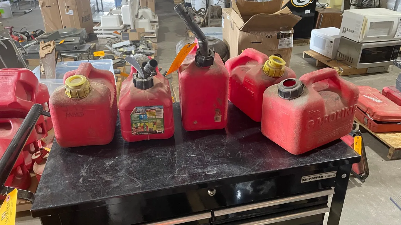5 Gas containers